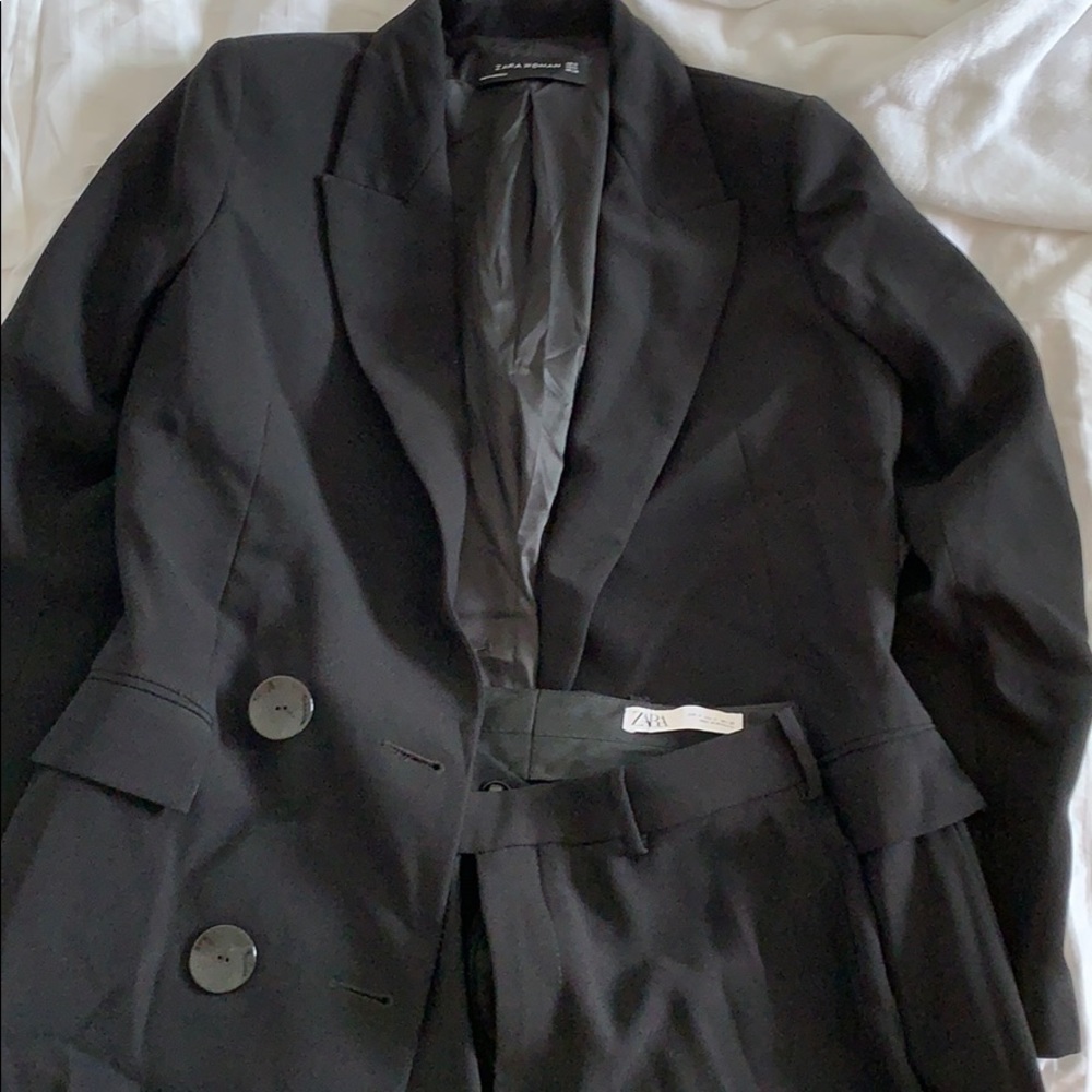Zara Black Suit